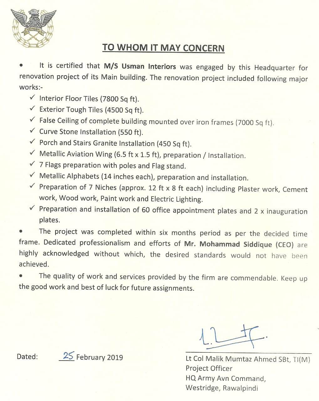 Certificate 1
